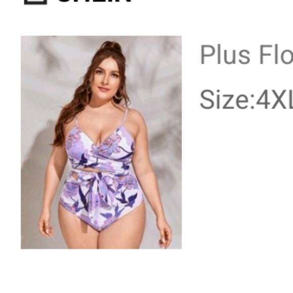 One piece tie around swim suit - Picture 5 of 5